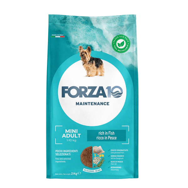 Forza10 Maintenance Mini Adult Dry Dog Food with Fish, 400g