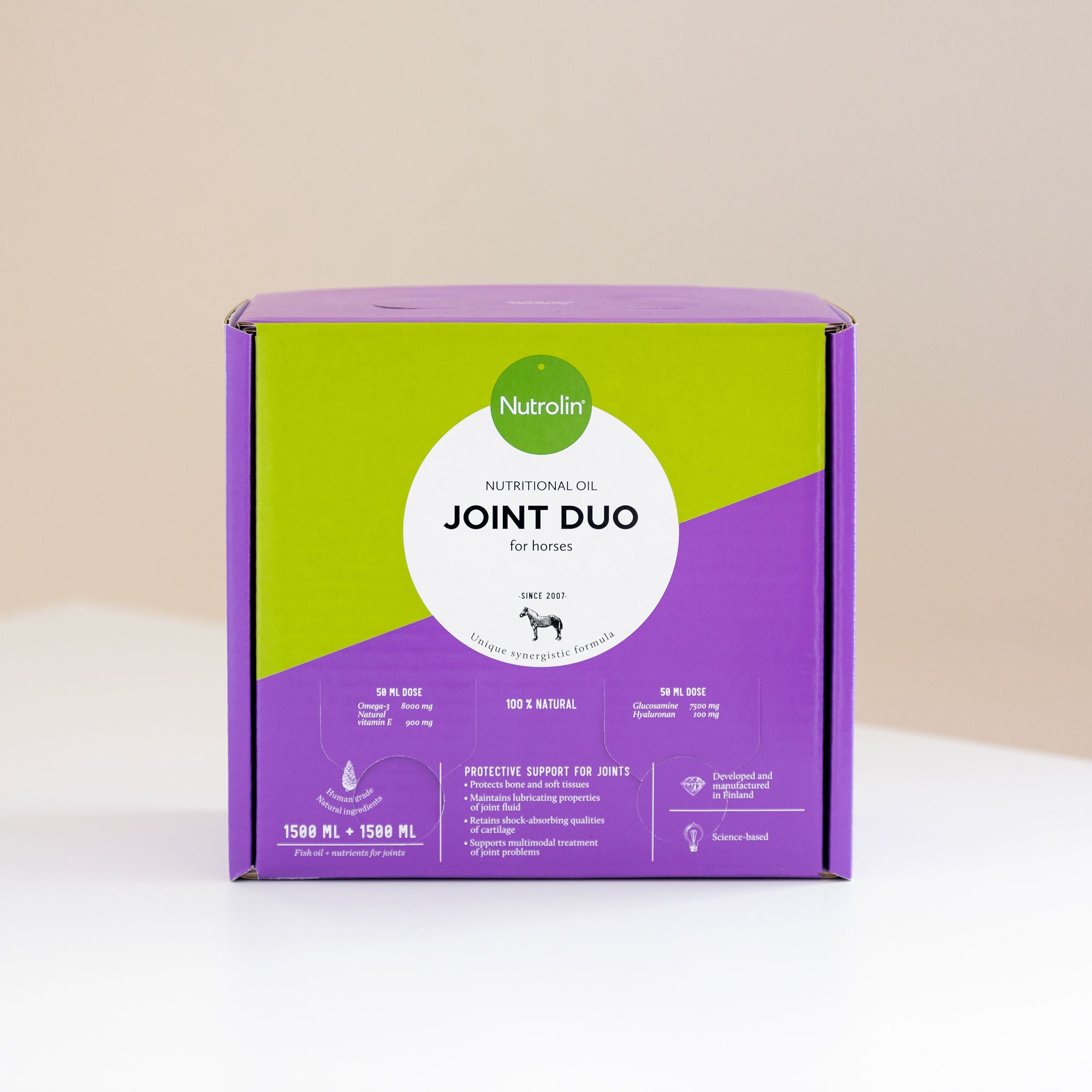 Nutrolin® Horse Joint Duo Supplement for Horses, 3000ml