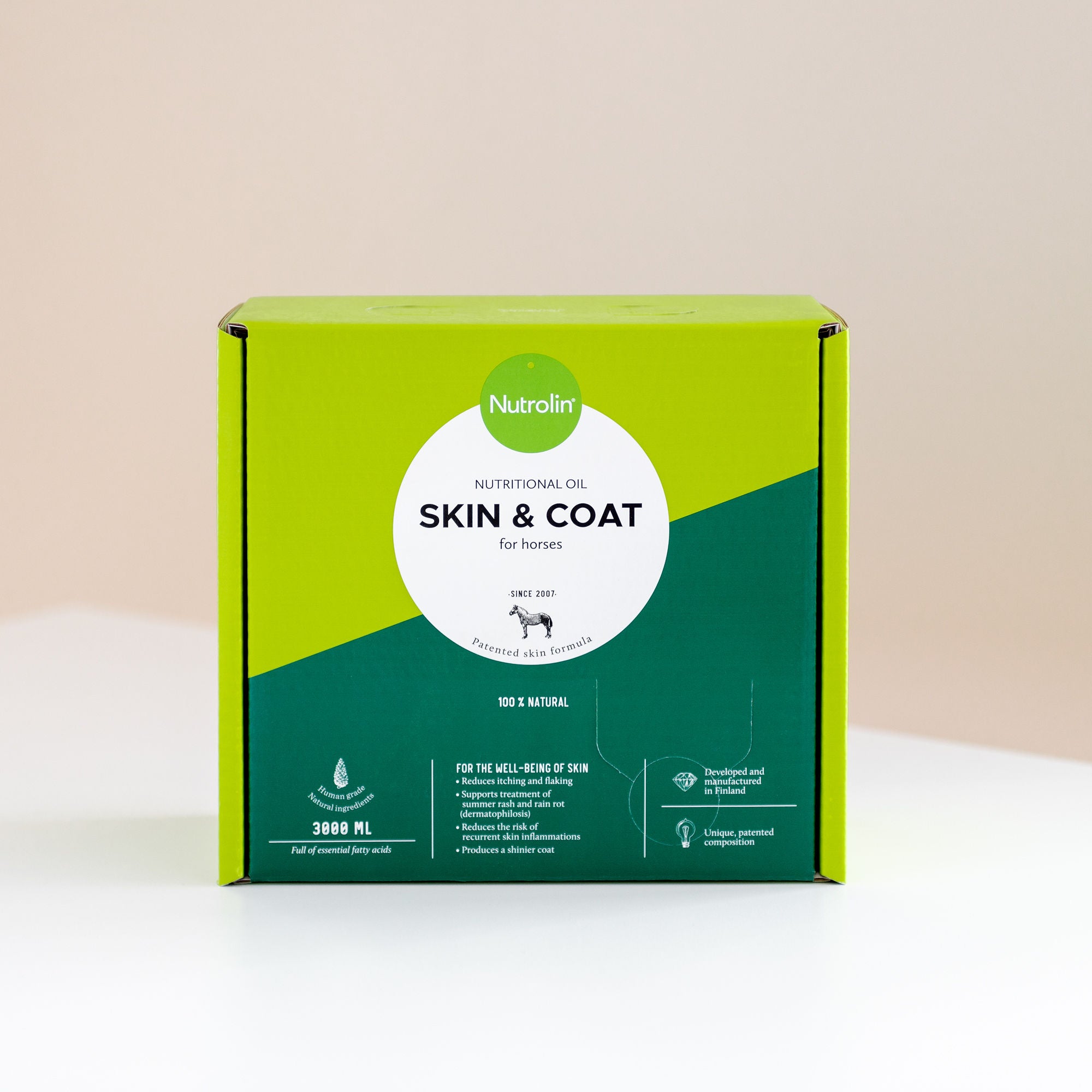 Nutrolin® Horse Skin & Coat Supplement for Horses, 3000ml