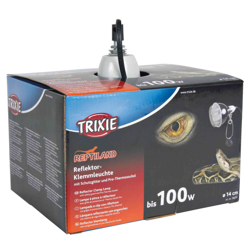 Trixie Reflector clamp lamp, ø 14 × 17 cm