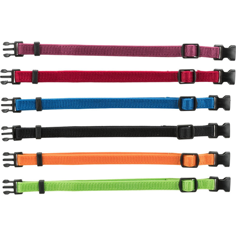 Trixie Puppy collars, M–L: 22–35 cm/10 mm, 6 pcs