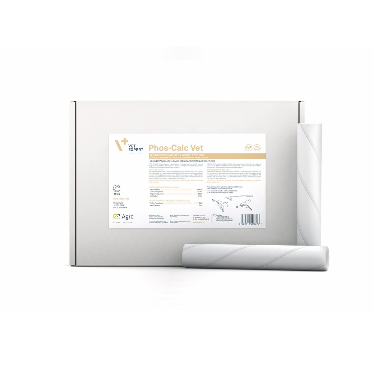 Vet Expert BOVINE Phos-Calc Bolus Applicator