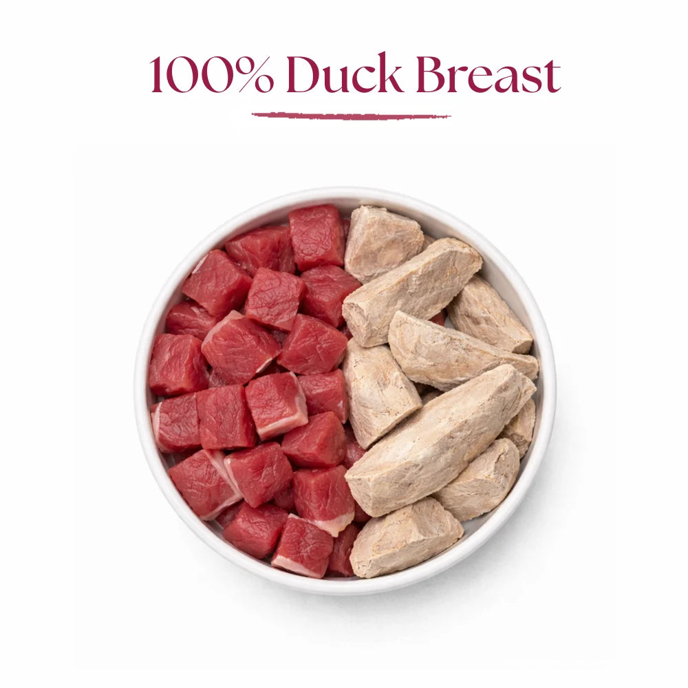 Dr Malou Freeze-Dried Meat Cubes with Duck Breast for Dogs, 50g