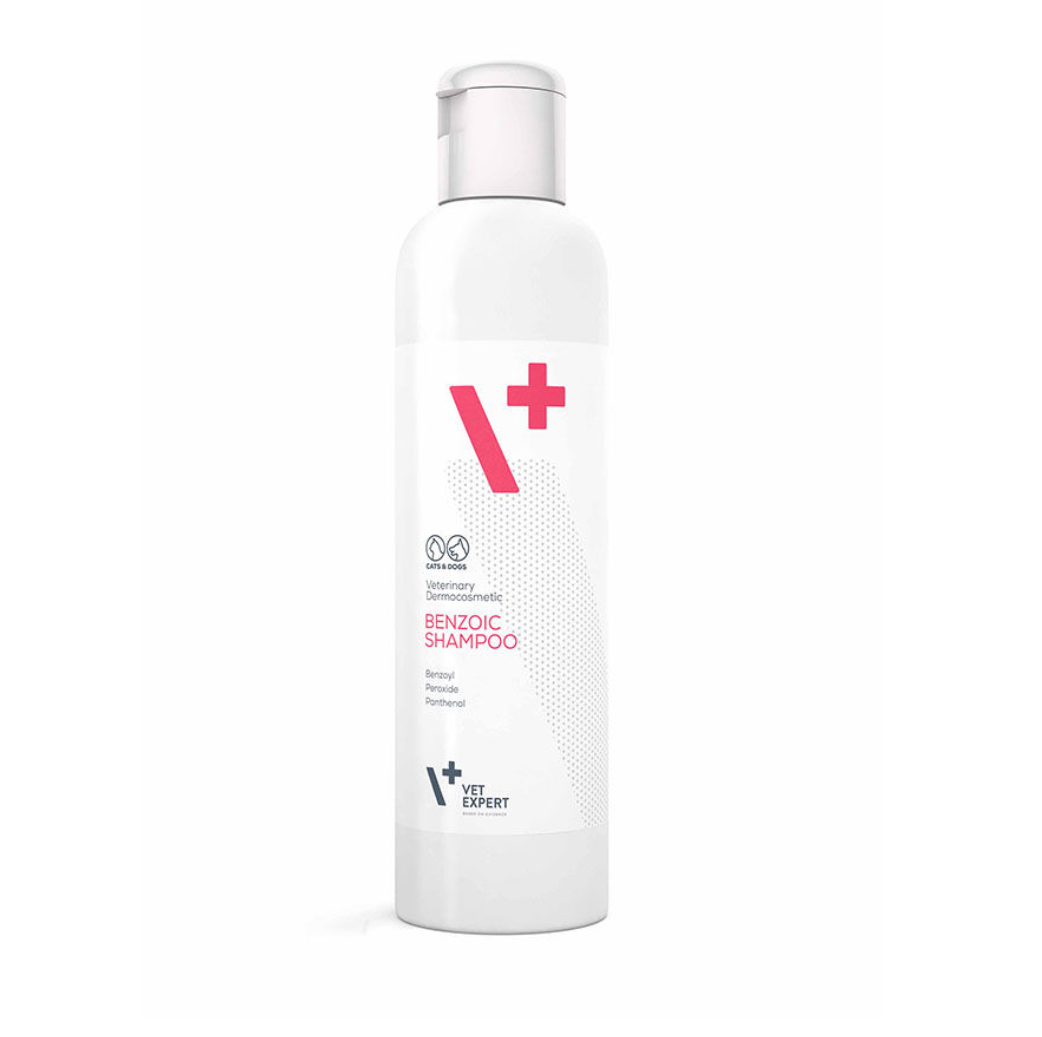 Vet Expert Benzoic Shampoo for Dogs and Cats 250ml