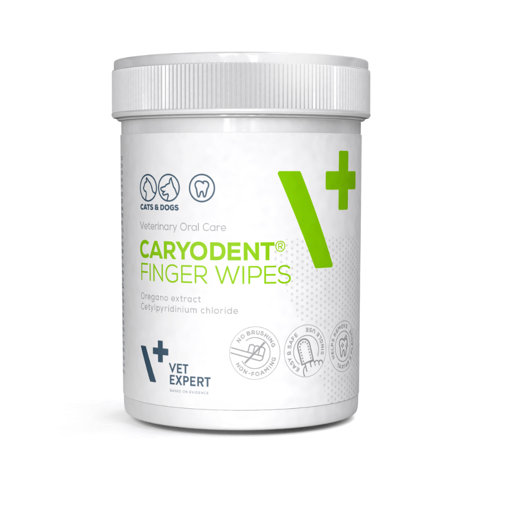 Vetexpert Caryodent Wipes N50 for Dogs and Cats