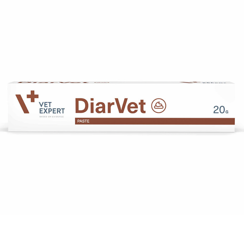 Vetexpert Diarvet Paste 20g for Dogs and Cats to Thicken Stool