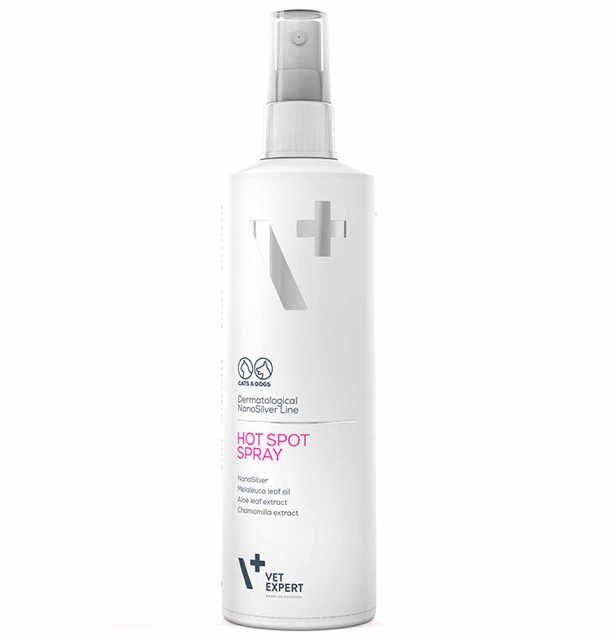 Vetexpert Hot Spot Spray 100ml for Dogs and Cats with Skin Damage