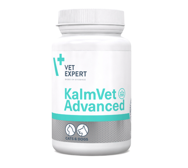 Vetexpert Kalmvet Advanced caps N60 for Dogs and Cats to Reduce Stress