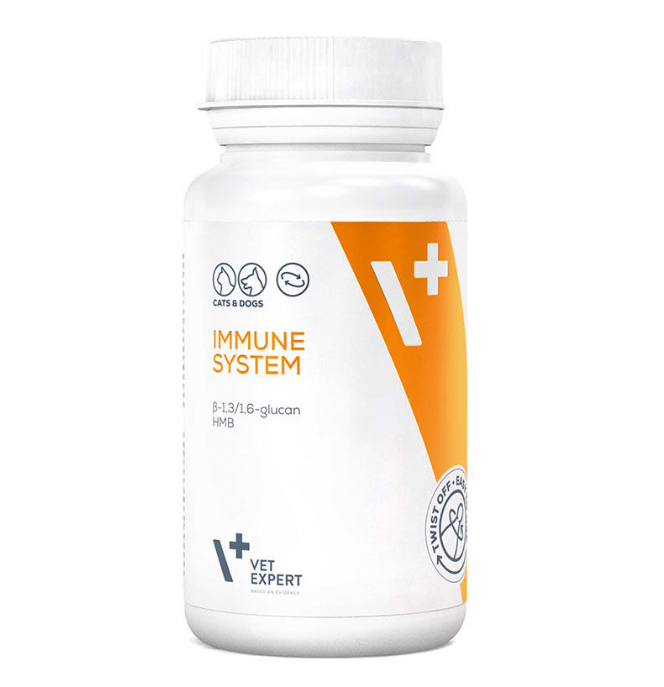 Vetexpert Immune System caps N30 for Dogs and Cats to Support Immunity System
