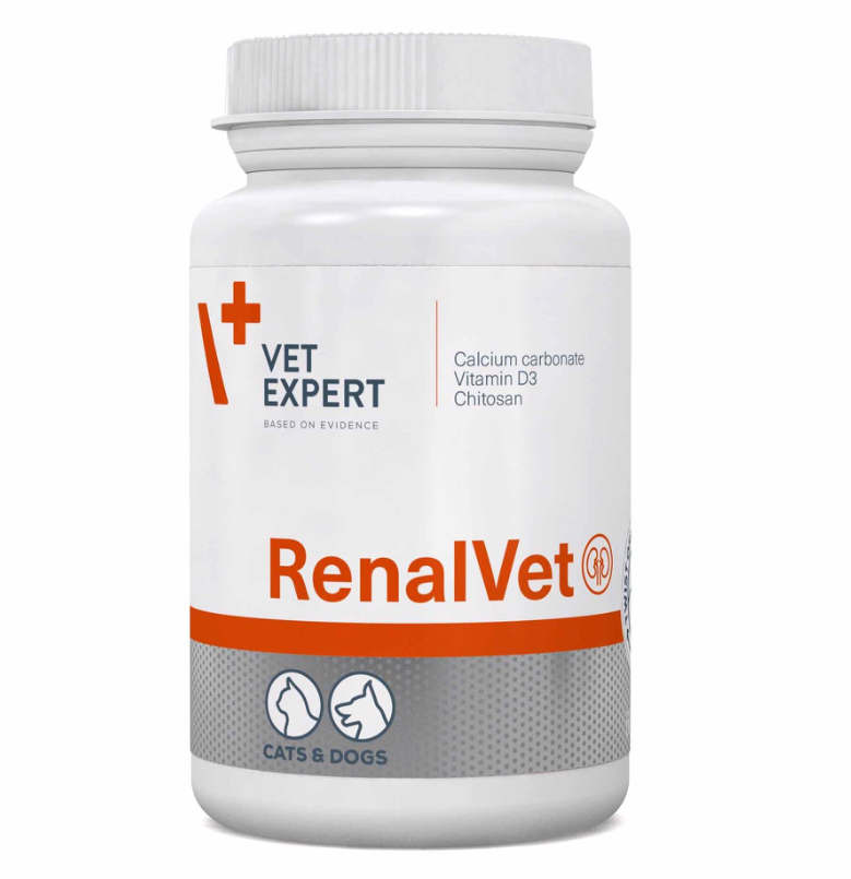 Vet Expert RenalVet Caps for Dogs and Cats, N60