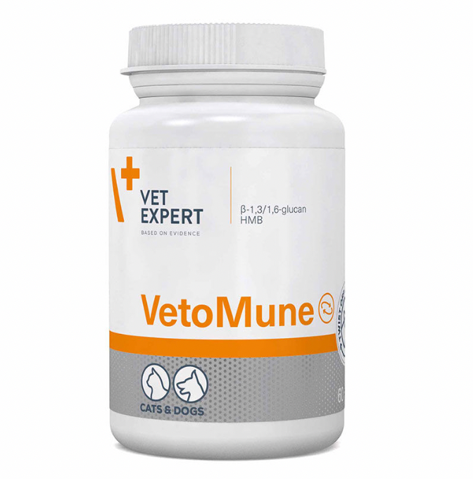 Vetexpert Vetomune N60 for Dogs and Cats for Immunity Support