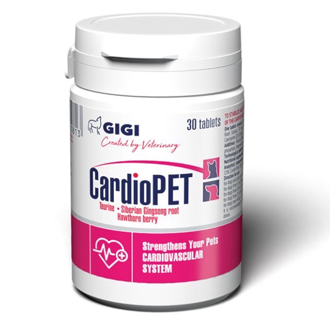 Gigi Cardiopet For Dogs and Cats to Support Cardiovascular System N30