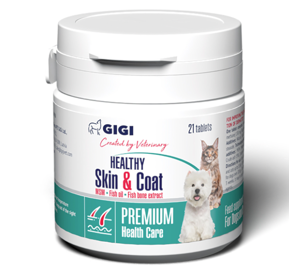 Gigi Healthy Skin&Coat for Dogs and Cats N21