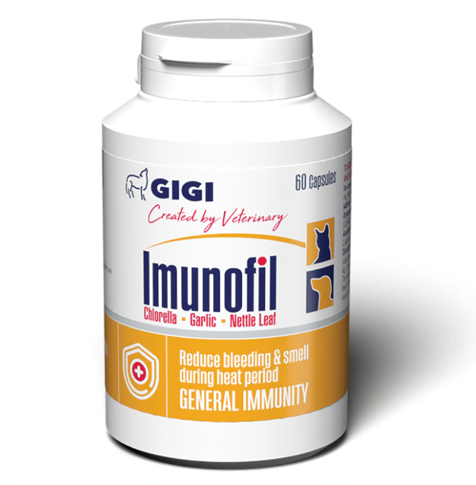 Gigi Imunofil Caps For Dogs and Cats N60