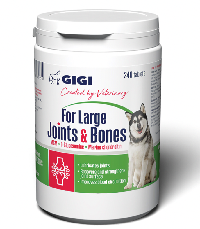 GIGI For Large Joints & Bones Dog Supplement for Large Dogs, N240