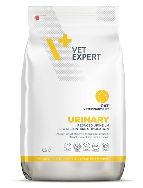 Vet Expert Urinary Trockenfutter für Katzen zur Unterstützung der Harnwege, 6 kg