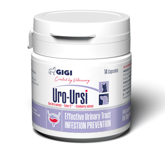 Gigi Uro-Ursi Caps Supplementary Feed N14