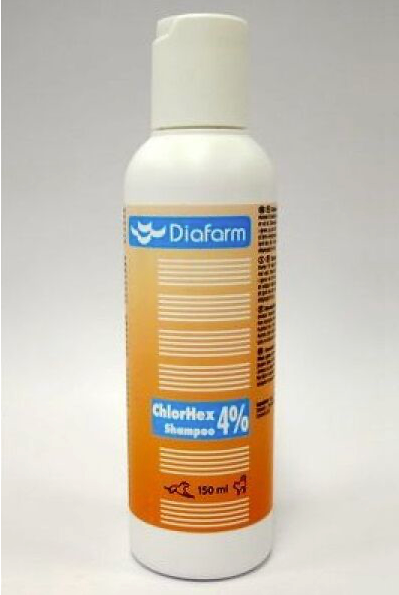 Diafarm Chlorhexidine Shampoo 4% 150ml