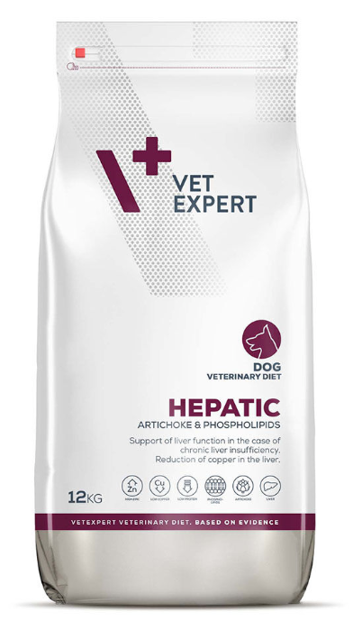 Vet Expert Hepatic Dry Dog Food to Support Liver Function 12kg