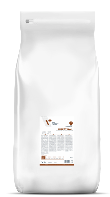Vetexpert Intestinal Sausā barība suņiem, 12kg