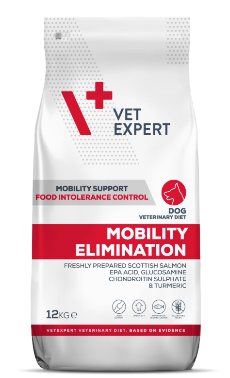 Vetexpert Mobility Elimination Sausā barība suņiem, 12kg