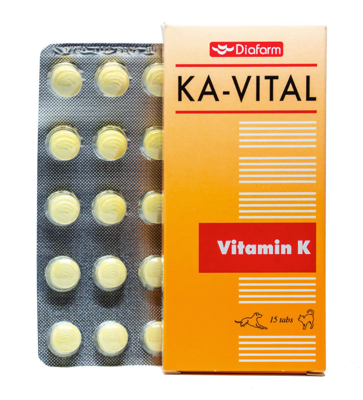 Diafarm K Vitamins For Dogs and Cats N15