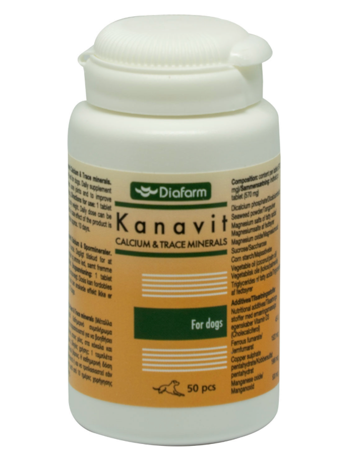 Diafarm Kanavit Calcium & Trace Minerals N50