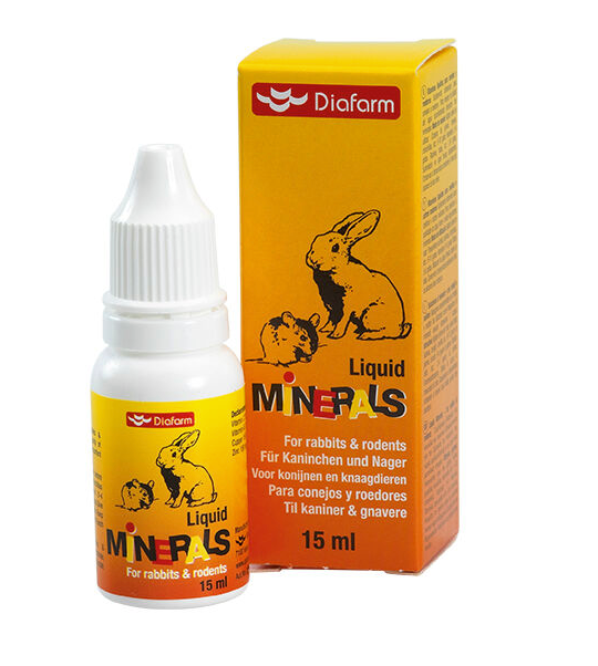 DF LIQUID MINERALS FOR RABBITS RODENTS 15ML