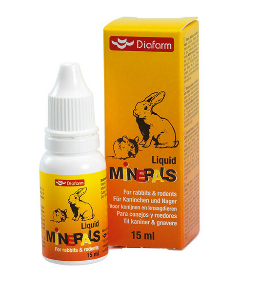 Diafarm Liquid Minerals For Rodents 15ml