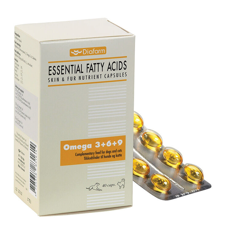 Diafarm Omega 3+6+9 Caps For Dogs and Cats N40