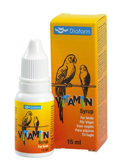 Diafarm Vitamin Supplement Syrup for Birds 15ml