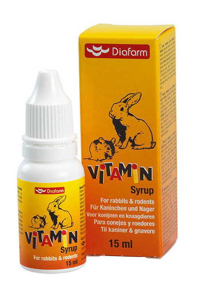 DF VITAMIN SYRUP FOR RABBITS RODENTS 15ML