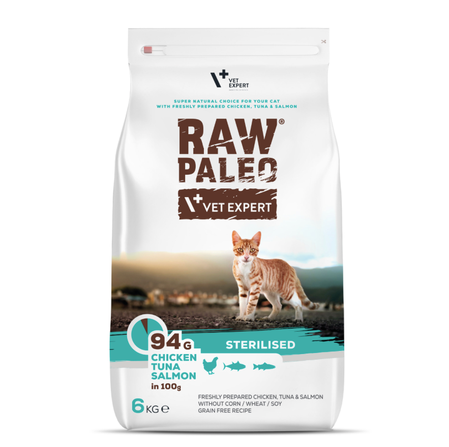 Pienso Seco para Gatos Ontario Esterilizado con Salmón, 2 kg