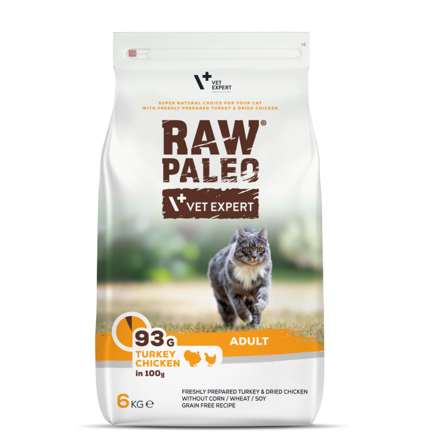 Raw Paleo Kalkon & Kyckling Vuxen 6kg