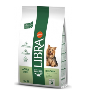 Libra Dog Adult Mini Dry Dog Food With Chicken, 8kg
