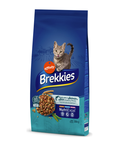 Brekkies Cat Salmon 15kg