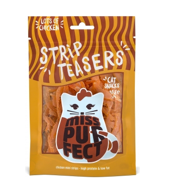 Boxby Miss Purfect Strip Teasers Chicken 45g