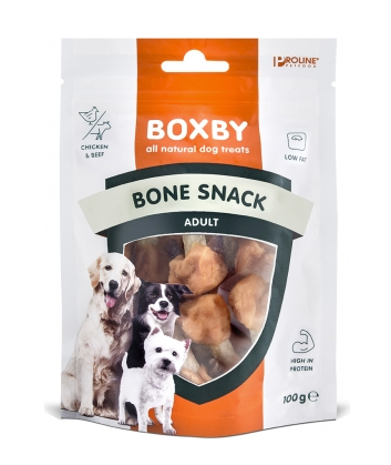 Boxby Bone Snack 100g Snack for Dogs with Chicken