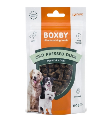 Boxby Cold Pressed Duck Treat 100g Snack for Dogs
