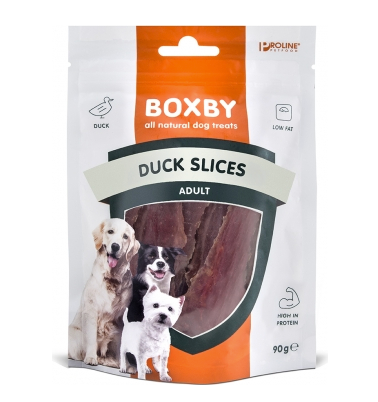 Boxby Duck Slices for Dogs 90g Snack for Dogs