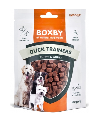 Boxby Duck Trainer 100g Trining Snack for Dogs