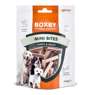 Boxby Mini Bites Puppy&Adult 100g Snack for Dogs