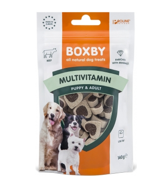 Boxby Multivitamin Snacks 140g Snacks för hundar