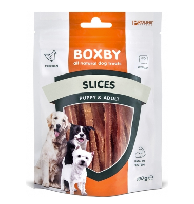 Boxby Slices for Dogs Chicken 100g Snack for Dogs