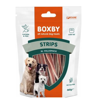 Boxby Strips for Dogs 360g Snack for Dogs