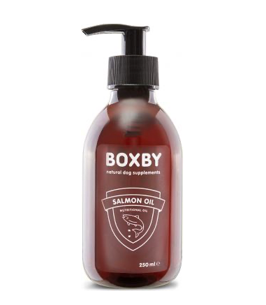 BOXBY NUTRITONAL OIL SALMON OIL 250ML - UZTURA BAGĀTINĀTĀJS (ZIVJU EĻĻA)