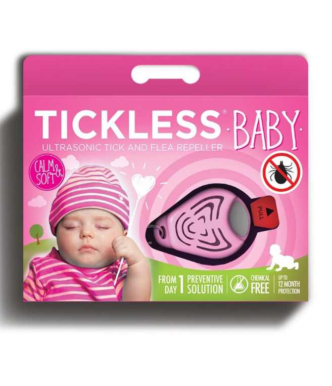 Repelente de garrapatas ultrasónico sin químicos para humanos TICKLESS