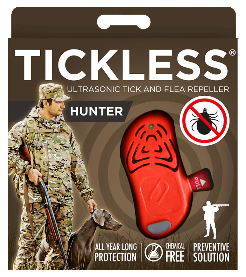 Repelente de garrapatas ultrasónico sin químicos para humanos TICKLESS