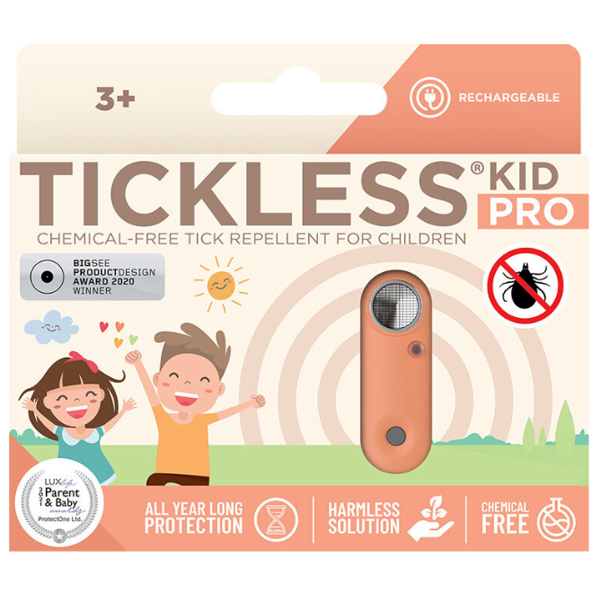 Repelente de garrapatas ultrasónico sin químicos para humanos TICKLESS