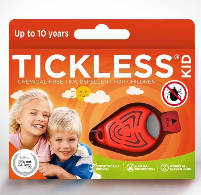 Repelente de garrapatas ultrasónico sin químicos para humanos TICKLESS